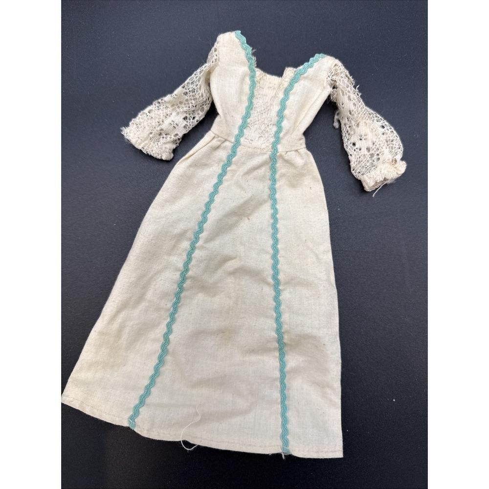 1972 Mattel Barbie Best Buy Fashions Kelley PJ Lace Muslin Dress #7824 TLC